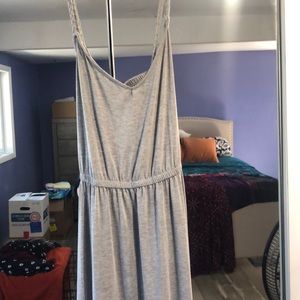 Long grey dress